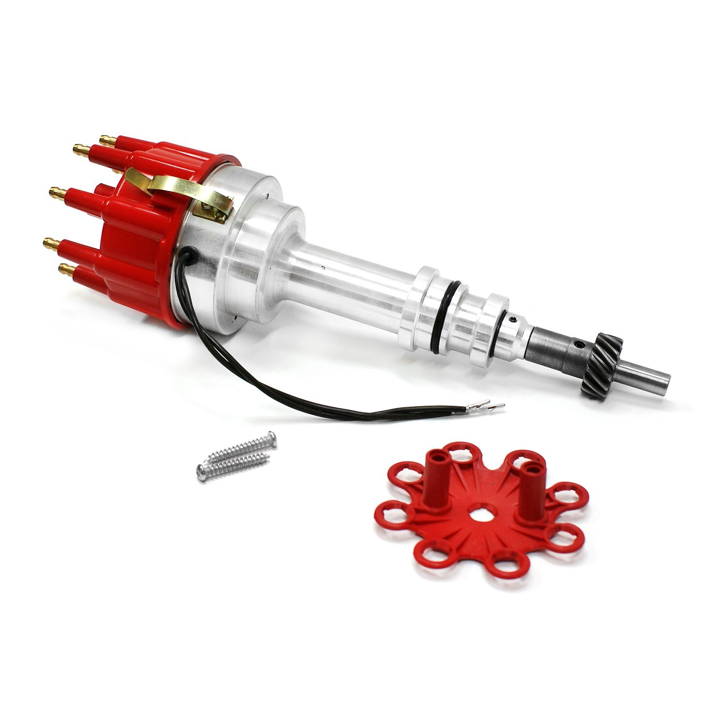 8000-Series Pro-Billet Distributor Ford 351W [Red Cap]