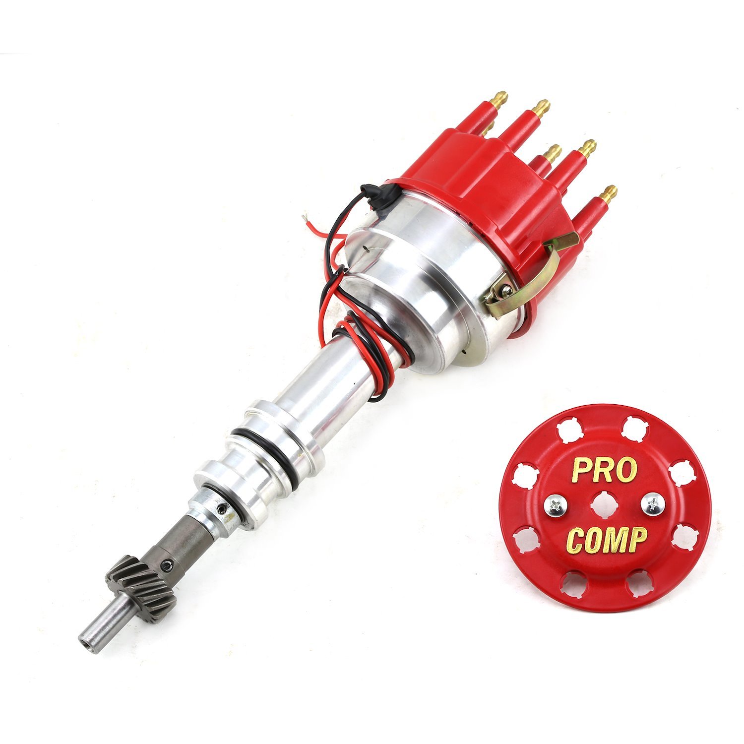 8020-Series Pro-Billet Ready-to-Run Distributor Ford 351C/460 [Red Cap]
