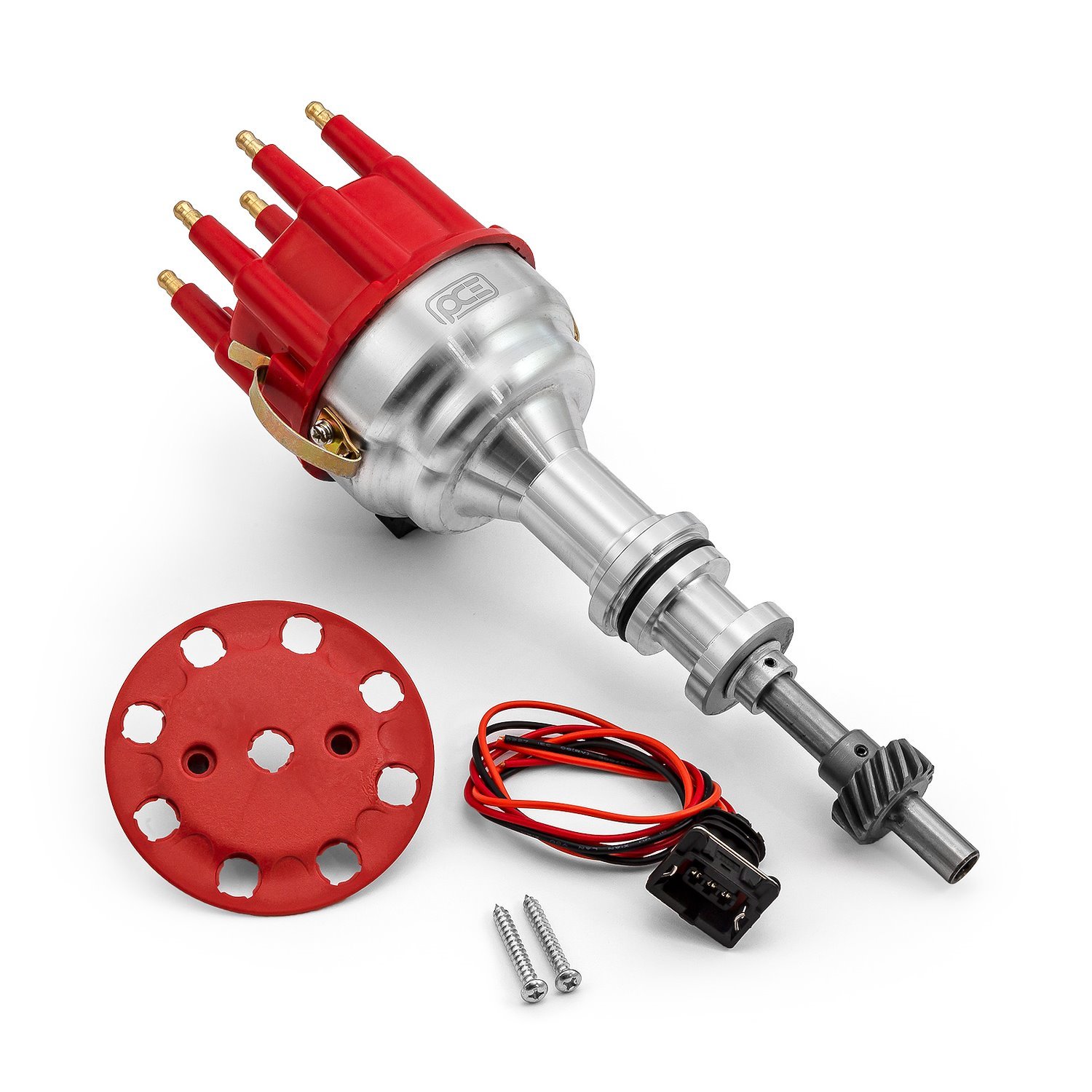 8020-Series Pro-Billet Ready-to-Run Distributor Ford 351W [Red Cap]