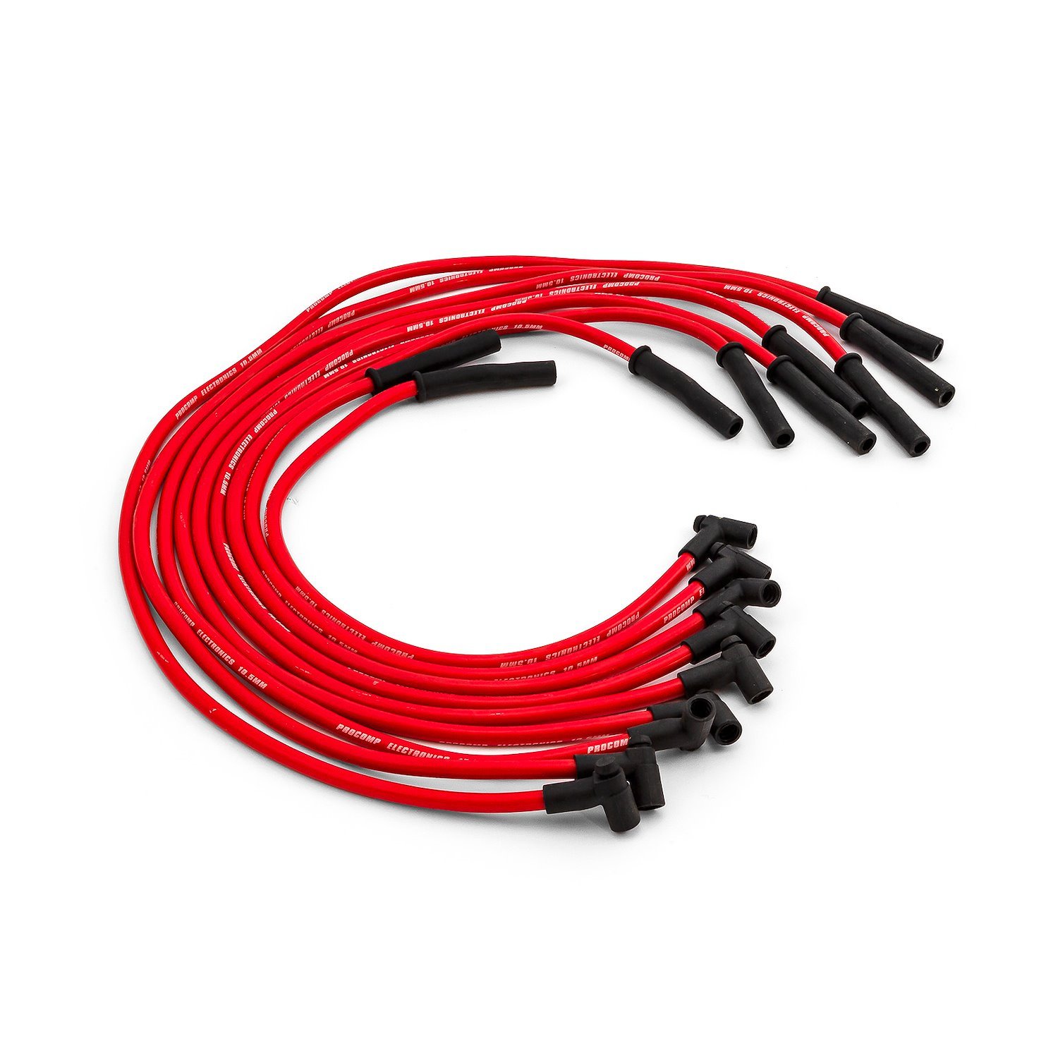 Universal Ignition Wires 90 Deg to Straight Male Ends