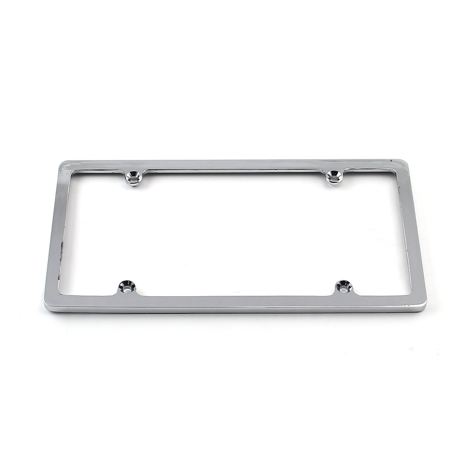 Chrome License Plate 4 Hole Frame Only