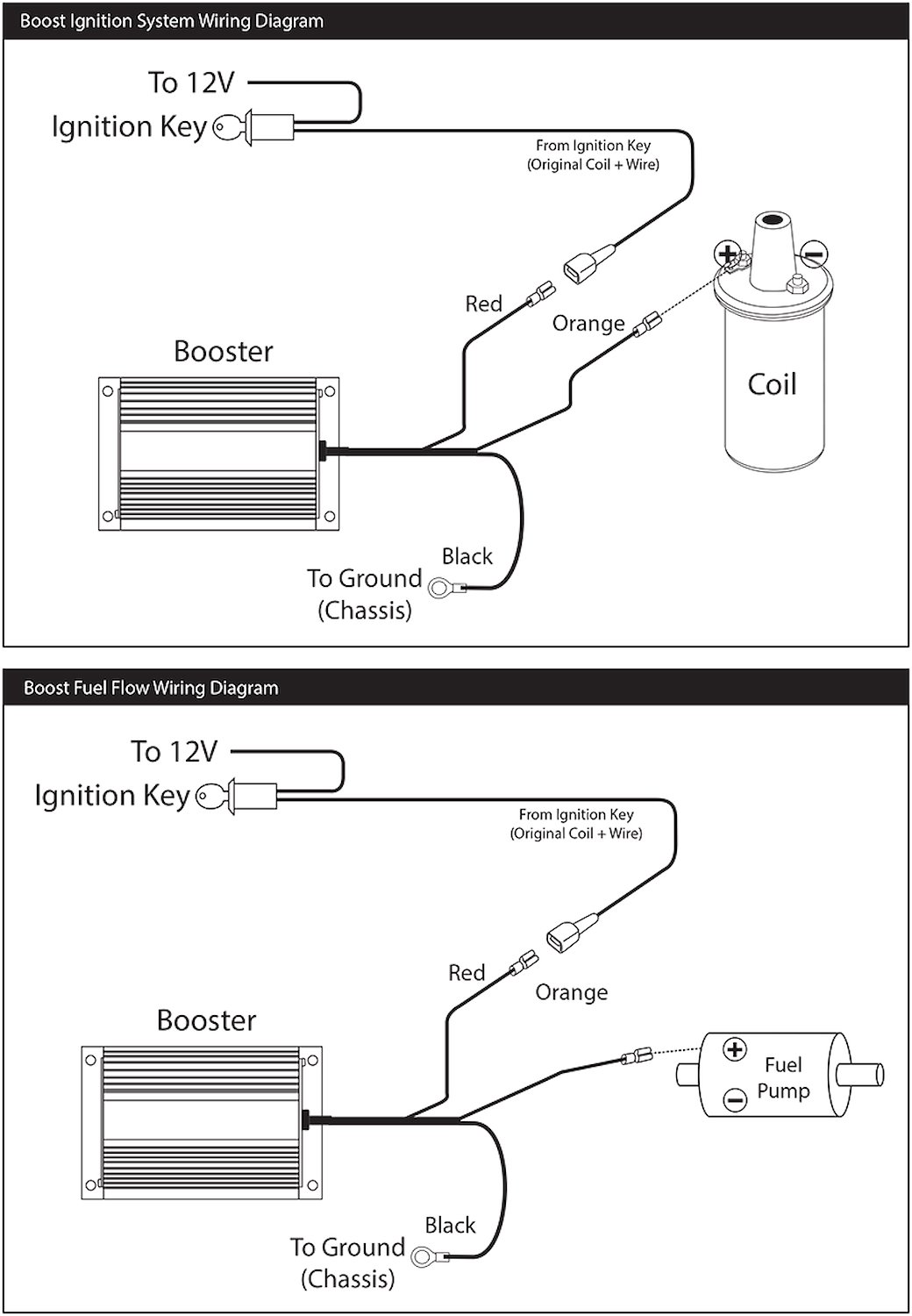 Ignition / Fuel Pump Voltage Booster 16volt