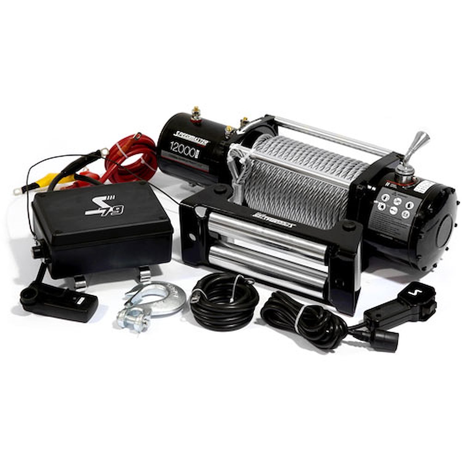 Electric 4WD Winch Kit With Wireless Remote 6.0 HP Motor