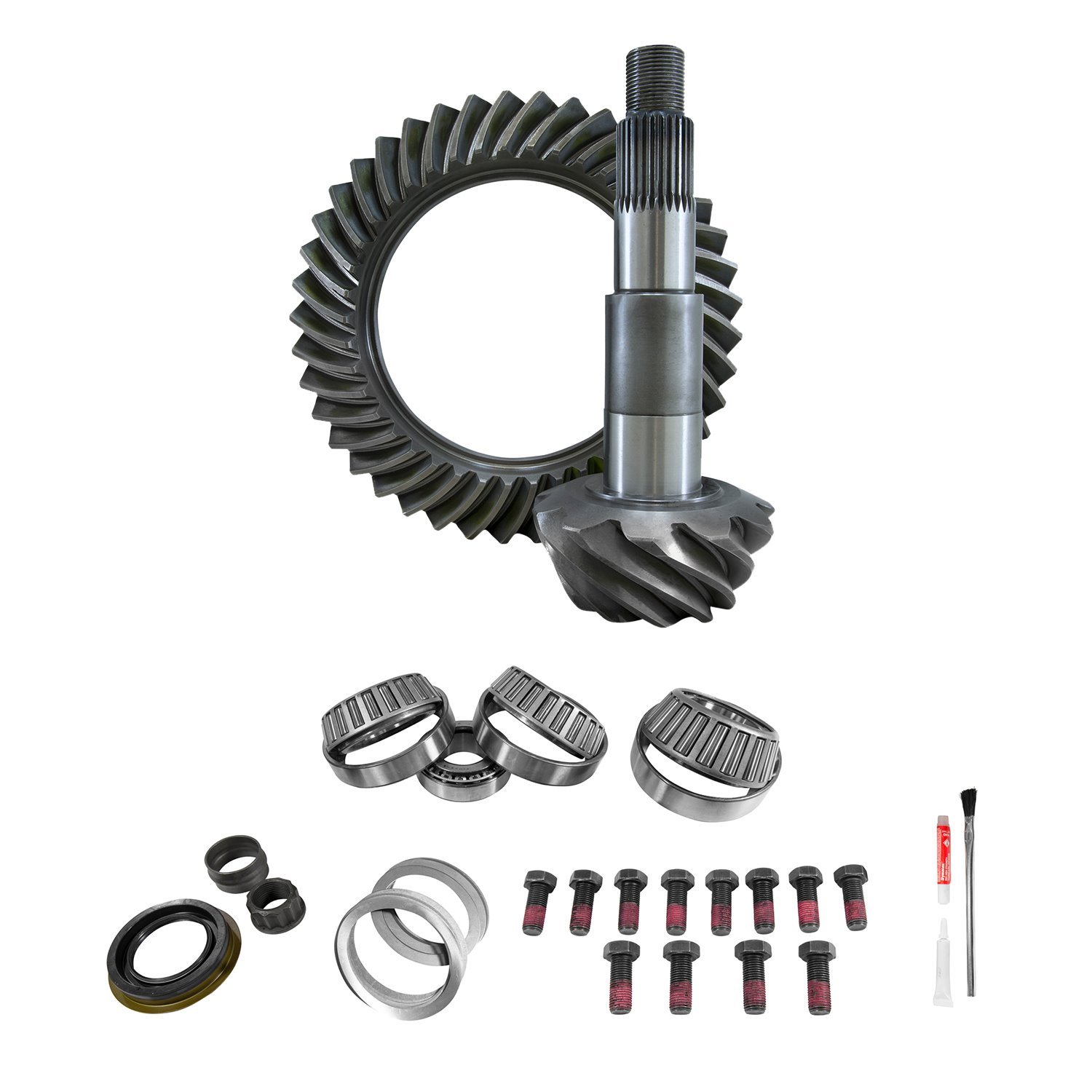 AAM115B1003 Ring & Pinion w/Installation Kit Bundle for 2001-2010 GM, Dodge 2500, 3500 Trucks 11.5 AAM Differential [3.73 Ratio]