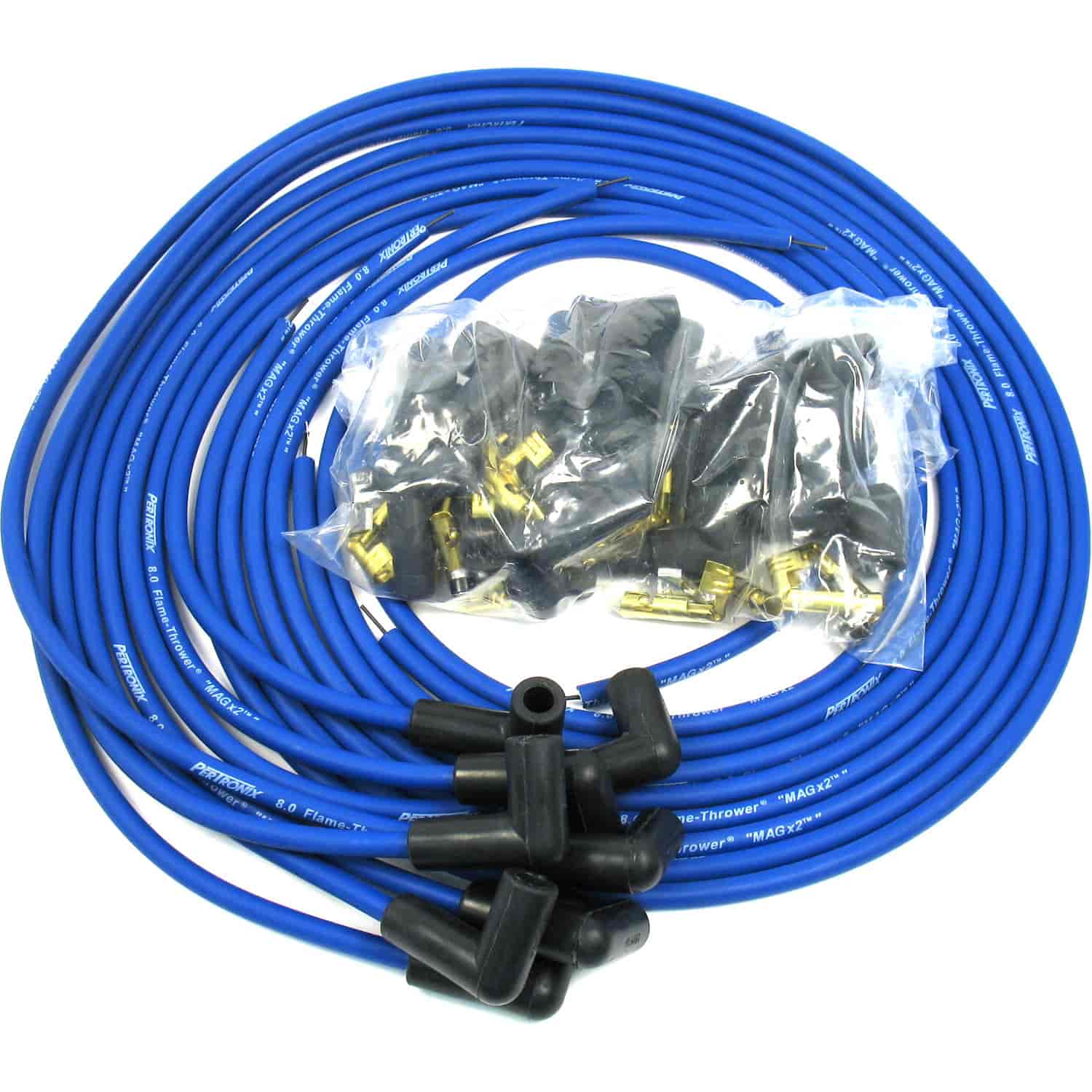 Flame-Thrower 8mm MAGx2 Spark Plug Wires Universal V8/L8