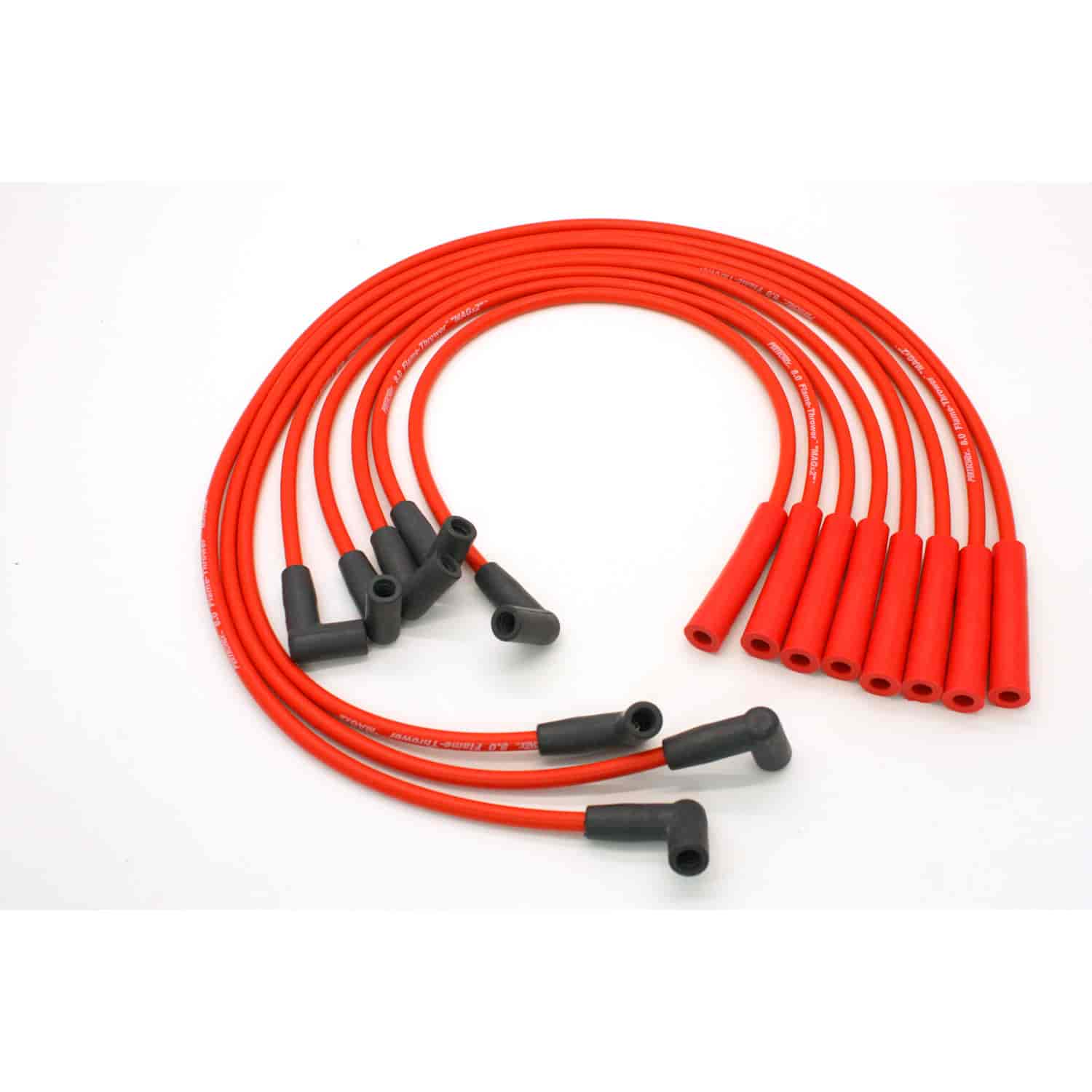 Flame-Thrower 8mm MAGx2 Spark Plug Wires 1986-87 Chevy Impala 305