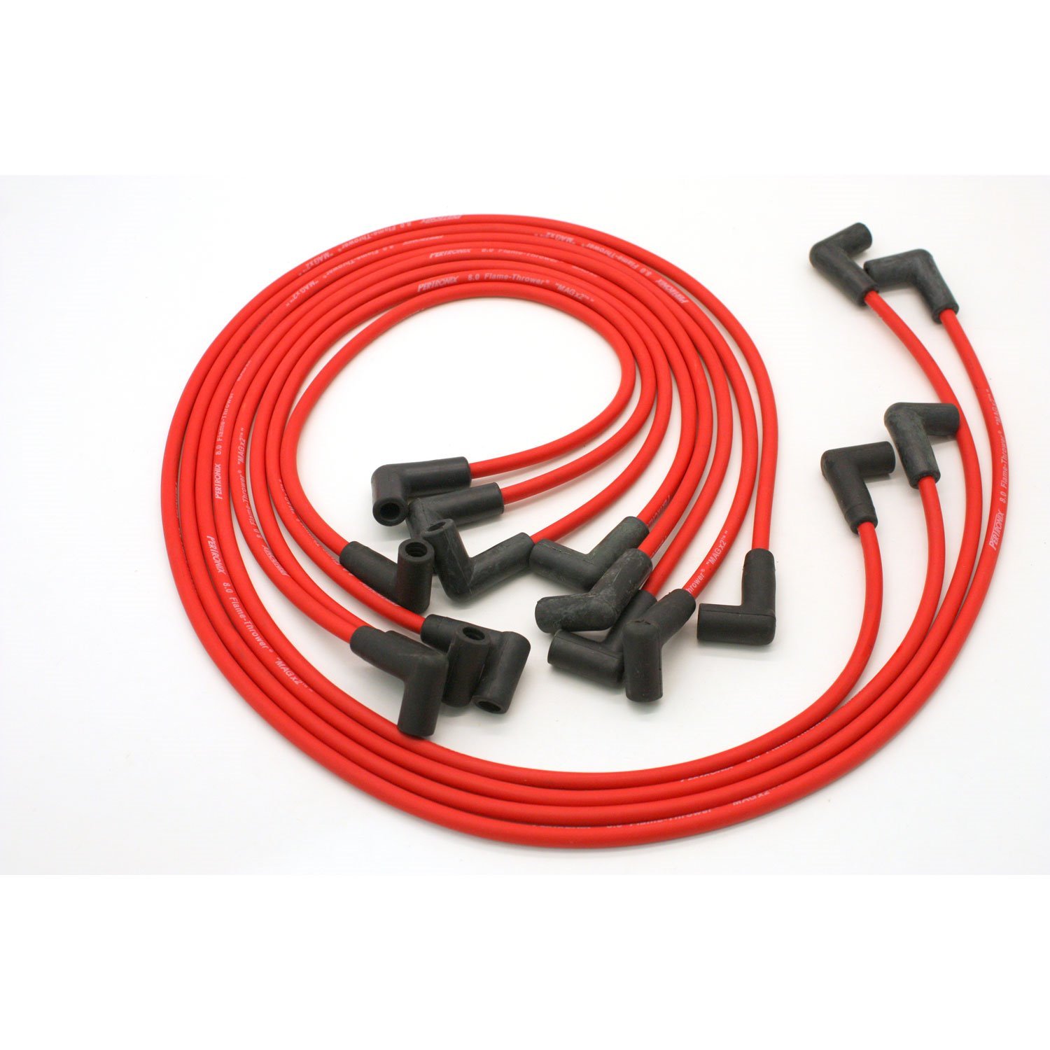 Flame-Thrower 8mm MAGx2 Spark Plug Wires 1974-82 Chevy Corvette 5.7L