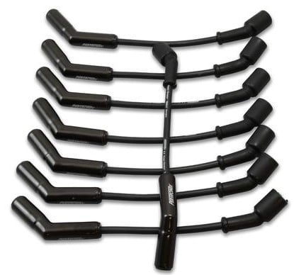 Flame-Thrower 8mm MagX2 High-Temperature Spark Plug Wires for GM LS w/Black Ceramic Boot