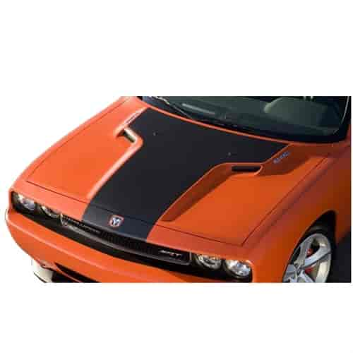 SRT-8 Solid Hood Stripe Kit for 2008-2010 Challenger SRT-8