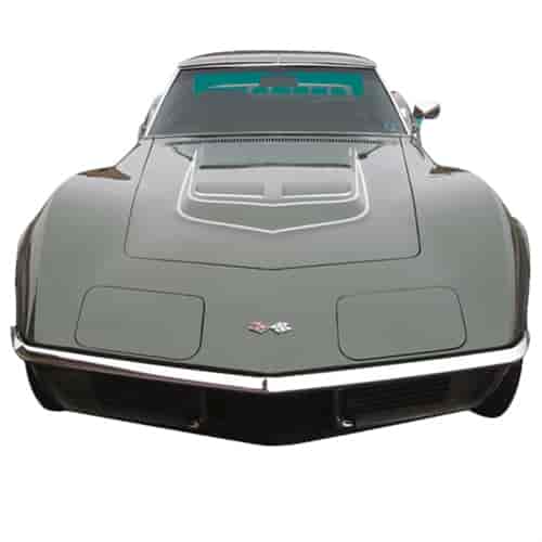 LT-1 hood Stencil (Unequal Stripes) and Decal Kit for 1970 Corvette