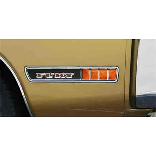 Side Marker Decal for 1972 Plymouth Sport Fury II