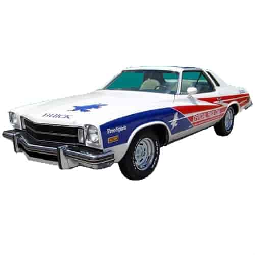 Indy Pace Car Decal Kit for 1975 Buick Century Free Spirit