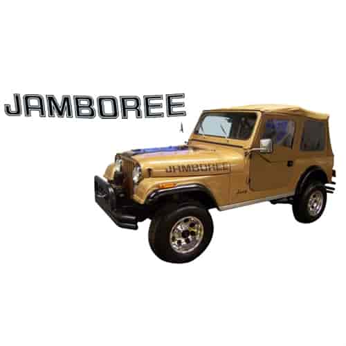 Jamboree Decal and Stripe Kit for 1982 Jeep CJ7