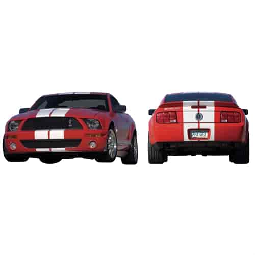 Shelby GT500 Style Lemans Stripe Kit for 2007-2009 Mustang