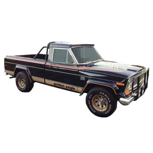 Golden Eagle Decal Kit for 1977-1979 Jeep J10