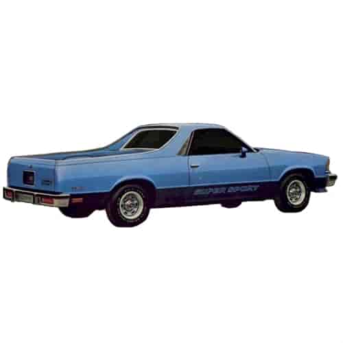 Super Sport Stripe and Decal Kit for 1983 Chevy El Camino