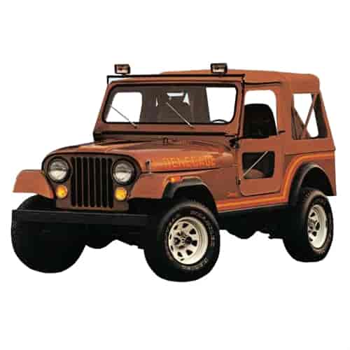 Renegade Decals and Stripes Kit for 1985-1986 Jeep Renegade
