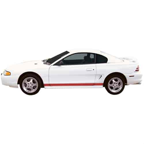 Gt Style Lower Side Stripe Kit for 1987-2004 Mustang