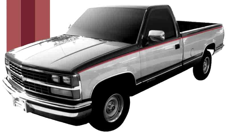 Body Stripe Kit 1988-1994 Chevy or GMC Full Size Truck