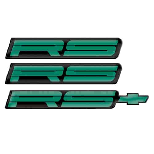 "RS" Domed Decals for 1991-1992 Camaro