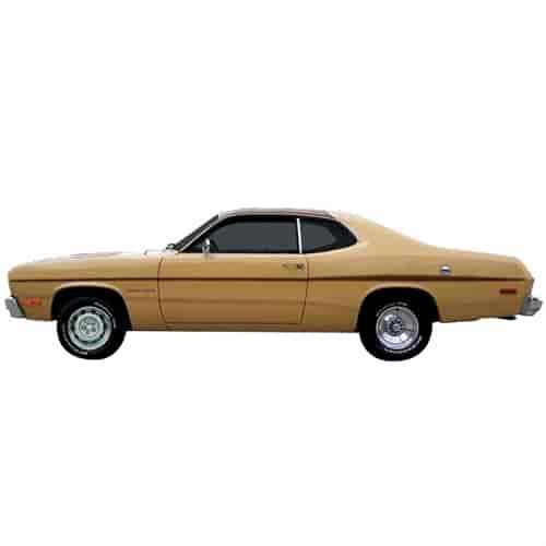 Gold Duster Complete Decal Kit for 1971 Plymouth Duster