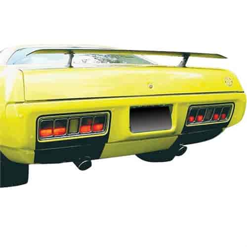 Rear Valance Pan Blackout Decal Set for 1971 Plymouth Road Runner/GTX