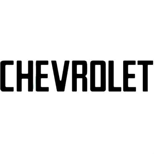 Chevrolet Truck Tailgate Decal for 1958-1966 Chevy Fleetside Pickups