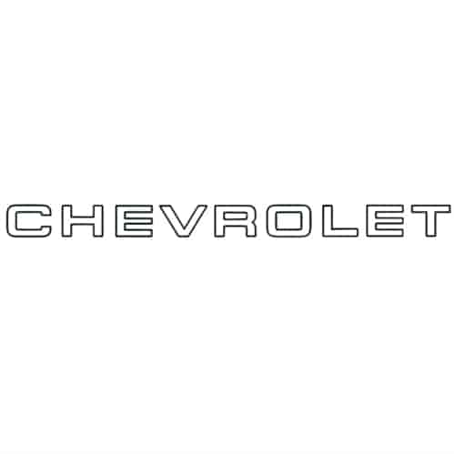 Chevrolet Truck Tailgate Decal for 1988-2000 Chevy Fleetside Pickups
