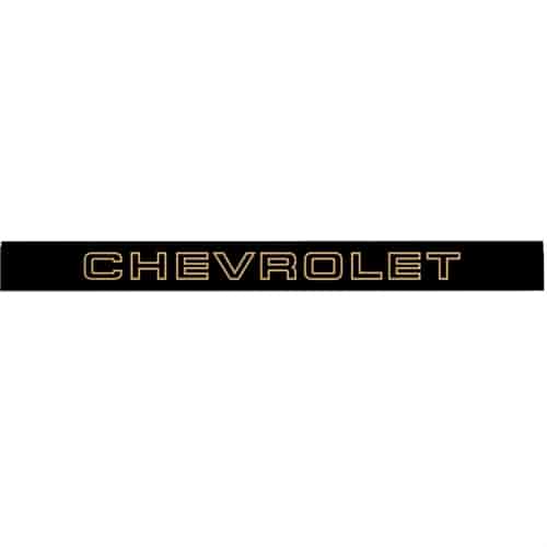 Chevrolet Truck Tailgate Decal for 1988-2000 Chevy Stepside Pickups