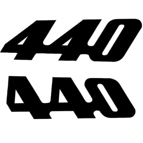 "440" Quarter Panel Numbers for 1971-1974 Plymouth Duster