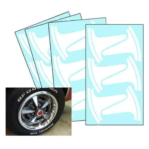 Wheel Mask Kit for 14" Rally II Wheels