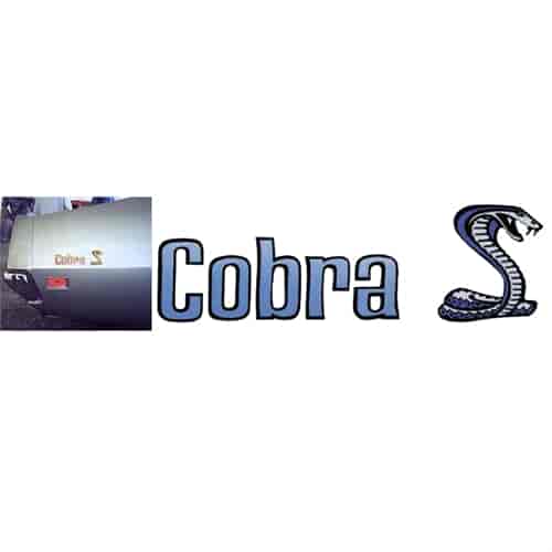 Cobra and Snake Decals for 1971 Ford Torino Cobra