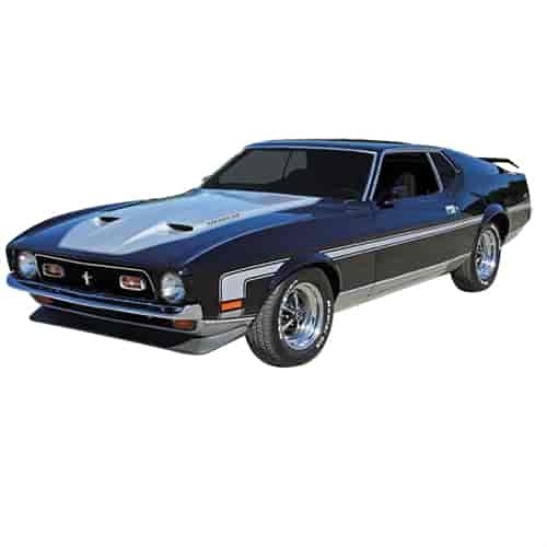 Rally Side Stripe Only Kit for 1971-1973 Mustang