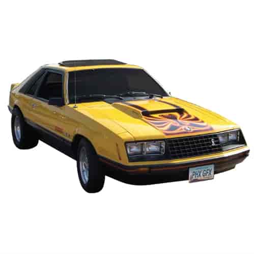Cobra Decal and Stripe Kit for 1979 Ford Mustang Cobra