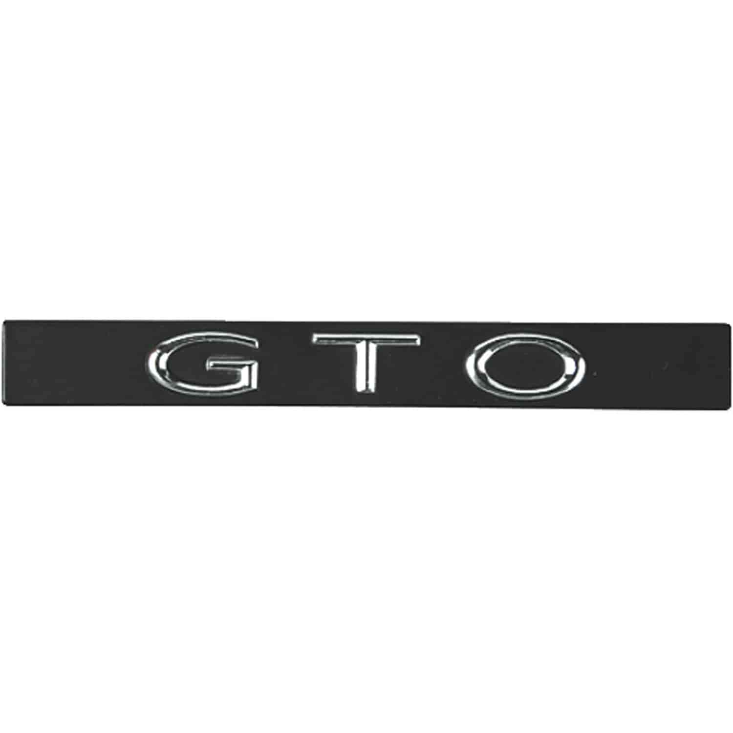 Emblem Door Panel 1973 GTO