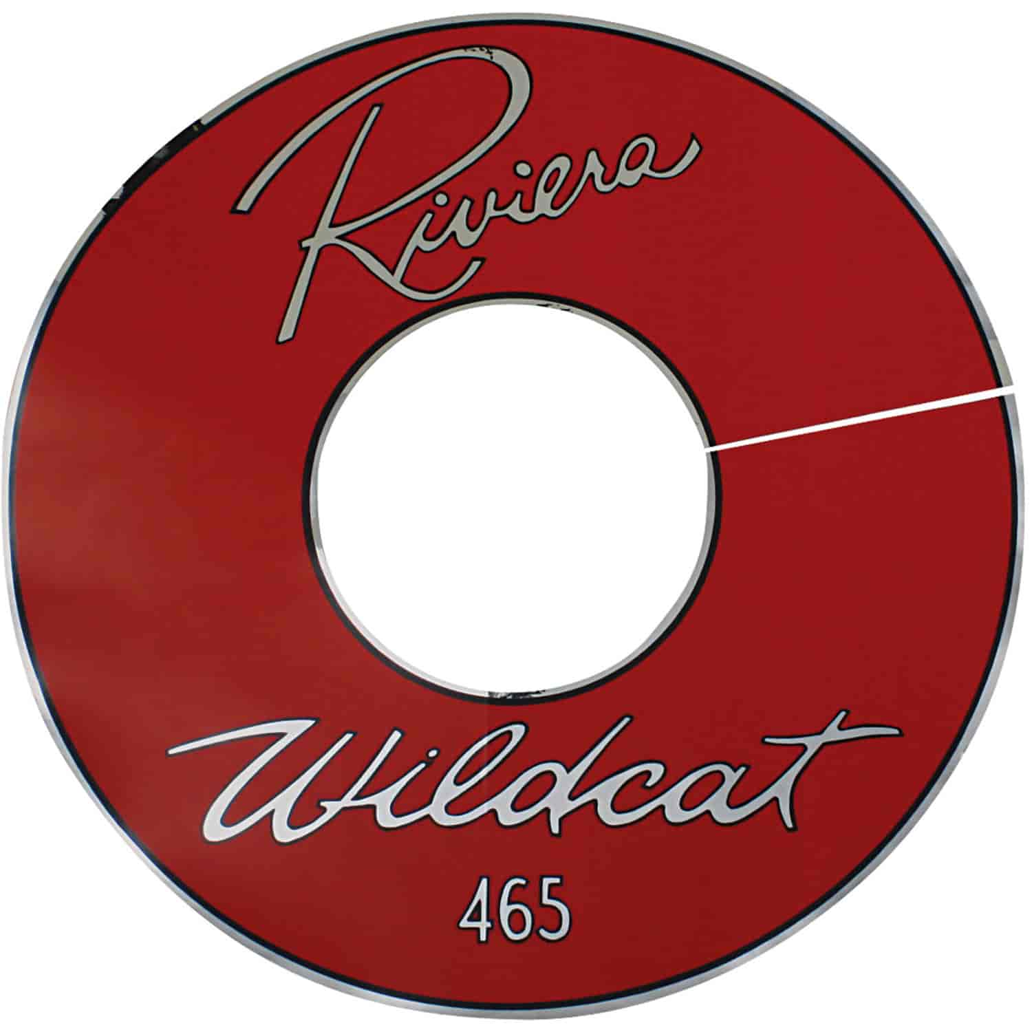 Decal 63 Riviera Air Cleaner Wildcat 465 14 Red