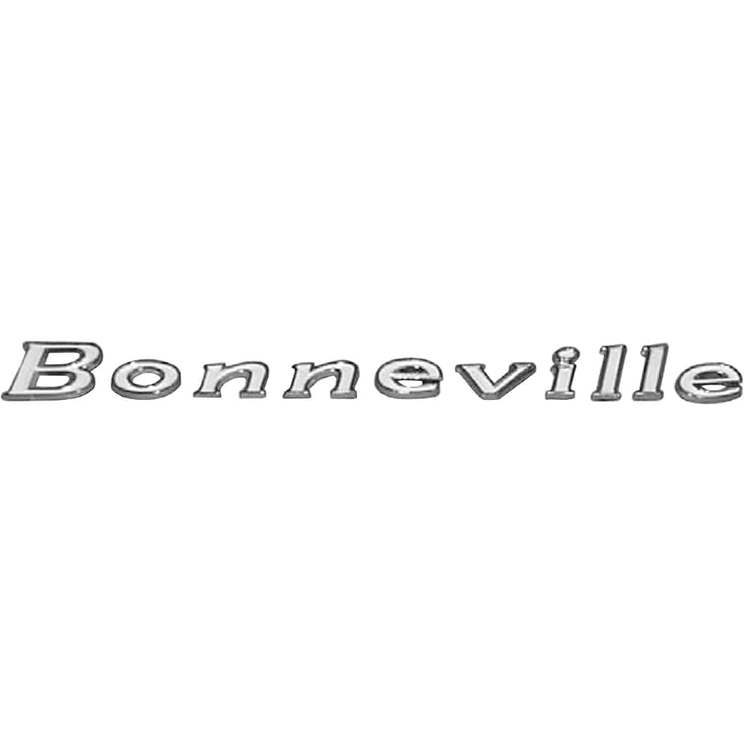 Emblem 1968 Fender/1969 Tailgate Bonneville Letters