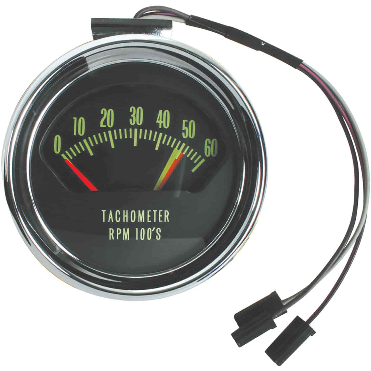 Tachometer 1966 Chevelle/El Camino 6000 RPM w/ 5200 Red Line