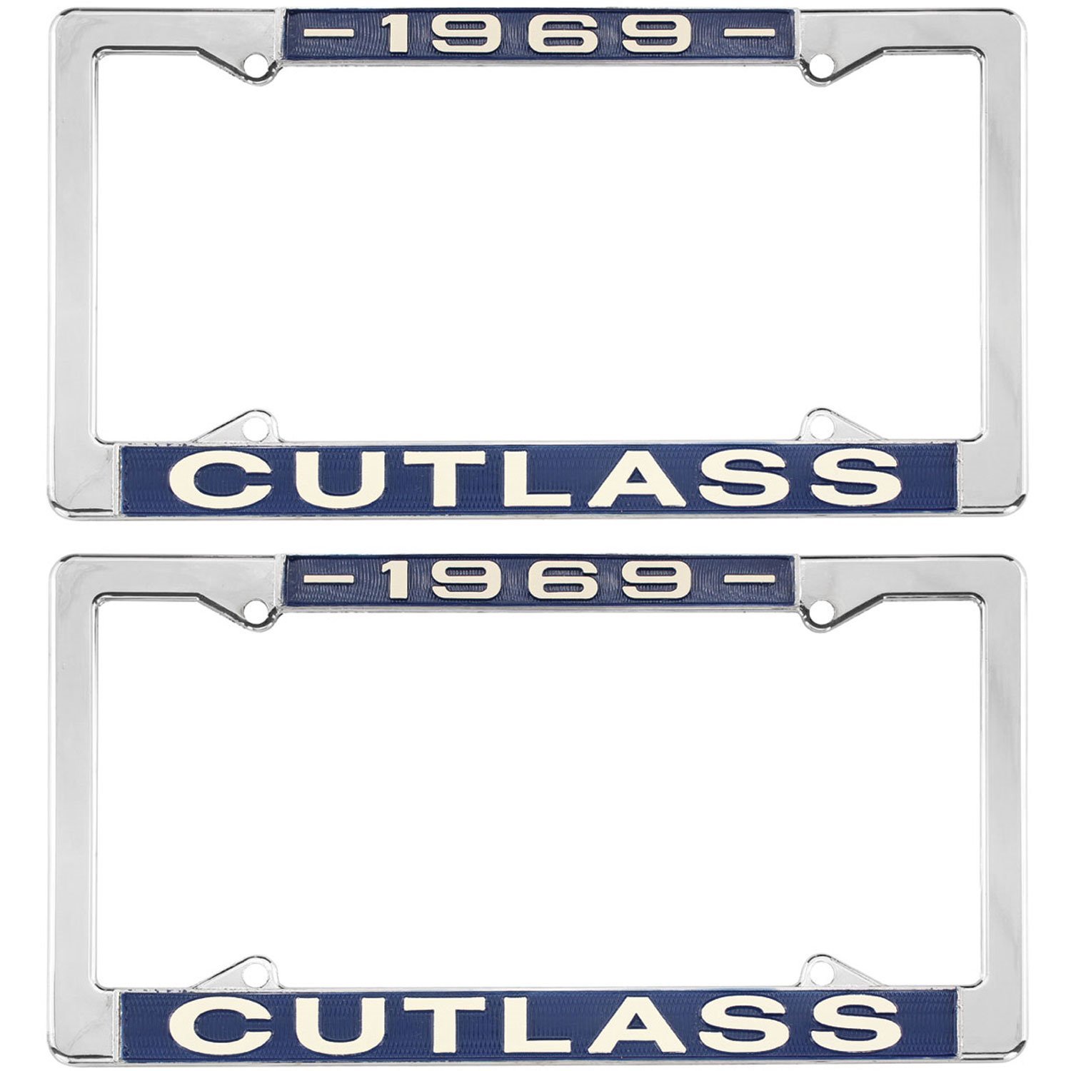 License Plate Frame 1969 Cutlass