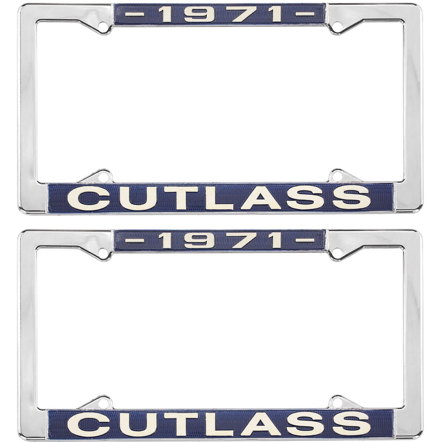 License Plate Frame 1971 Cutlass