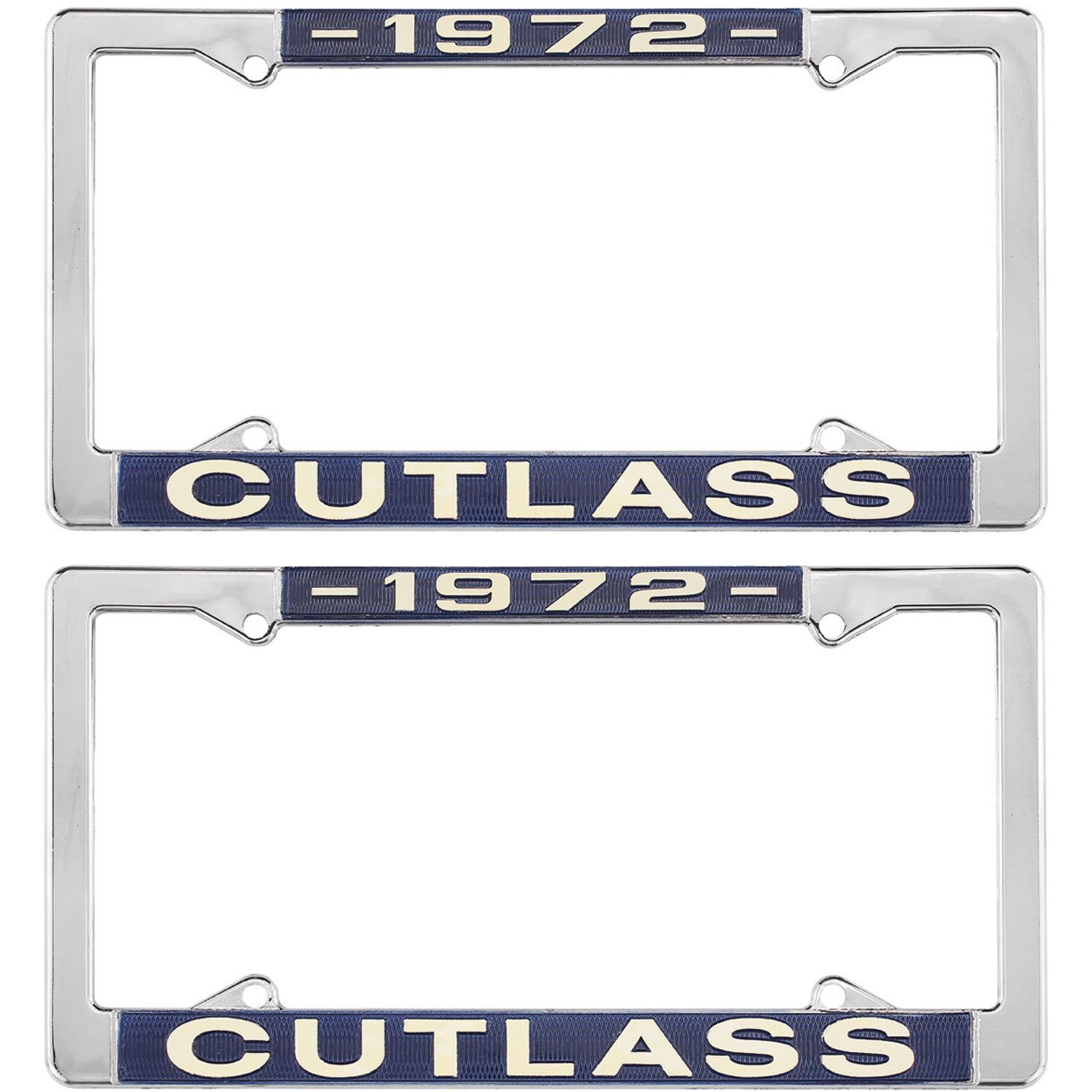 License Plate Frame 1972 Cutlass