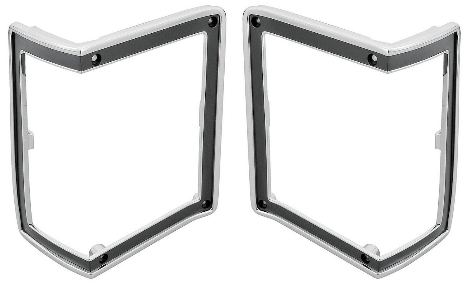 Parking Lamp Bezels for 1972 Chevy Chevelle [Pair]