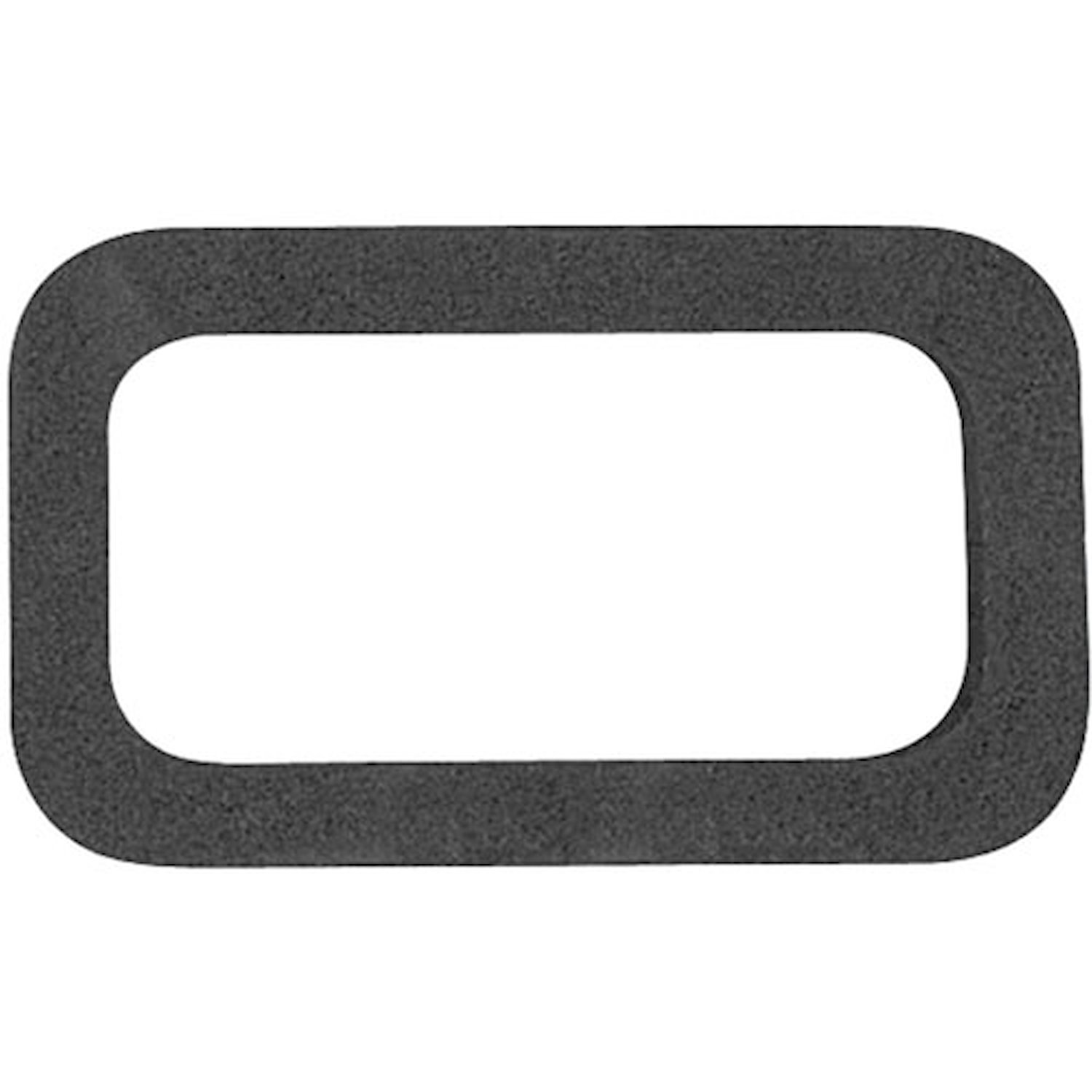 License Plate Lamp Lens Gasket 1965-72 GM A-Body