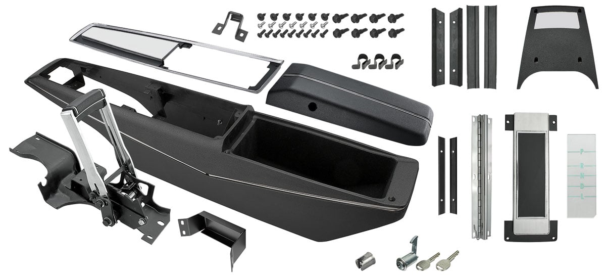 Automatic Console Kit with Shifter for 1970 Chevy Chevelle, El Camino [GM Powerglide Transmission]