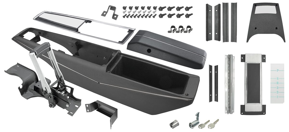 Console Kit for 1970 Chevelle/El Camino, Turbo Hydramatic with Shifter