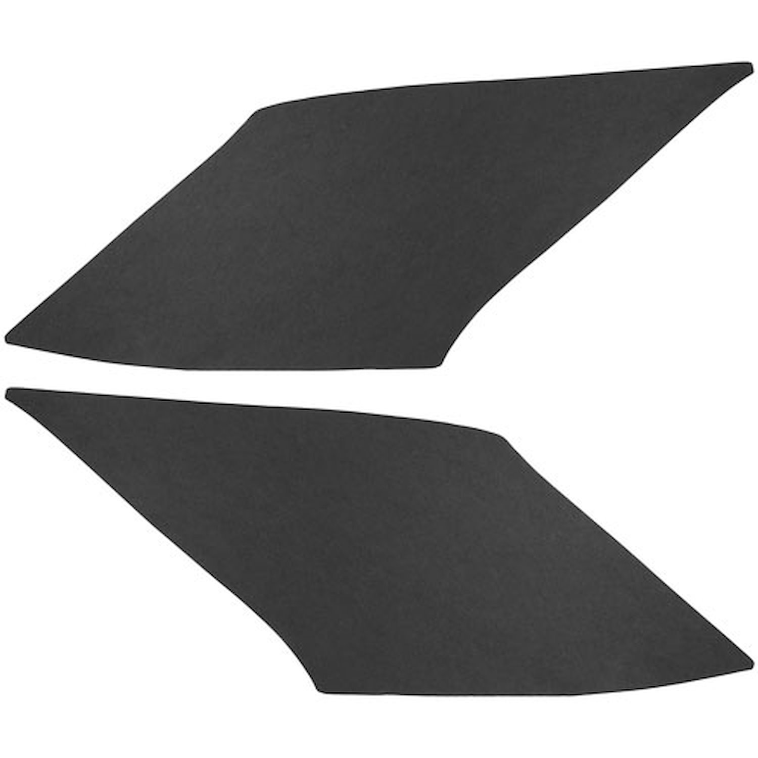 Side Rear Sail Panel Boards 1966-67 GM A-Body Coupe