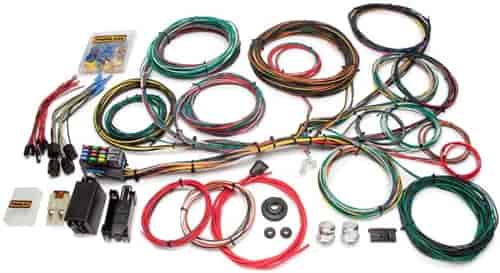 21-Circuit Color-Coded Wire Harness 1966-1976 Ford Galaxie, LTD, Falcon, Fairlane, Maverick, Torino, Ranchero