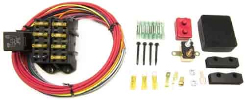 7-Circuit CirKit Boss Auxiliary Fuse Block Kit - Weather Resistant [3 Constant & 4 Ignition]
