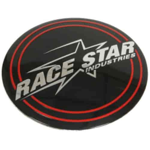 Replacement Race Star Center Cap Medallion Sold as Each