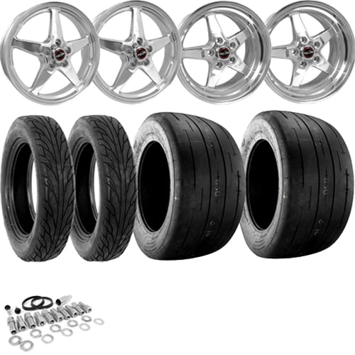 "BIG MEATS" Wheel and Tire Kit For 2010-2015 Chevy Camaro